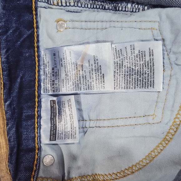 LEVI'S 505 Regular Fit Jeans 42 x 30 - Picture 8 of 15